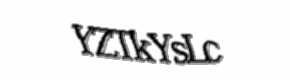 Security check image, please type the characters shown